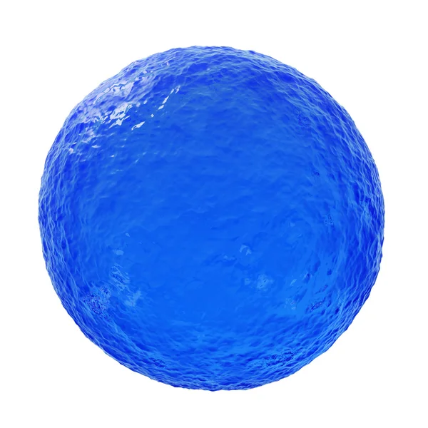 Ocean blue sphere — Stockfoto