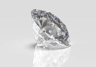 Parlak Parlak Elmas, Beyaz Arkaplan Kesimi, Kristal Arkaplan