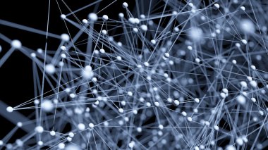 Soyut ağ molekül arka plan