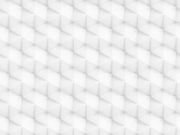 Patrón poligonal blanco abstracto 3D sin costuras —  Fotos de Stock
