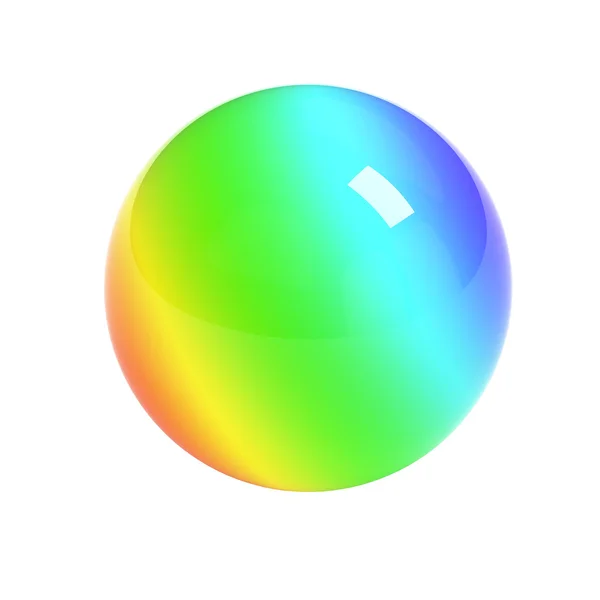 Bola arco iris — Foto de Stock