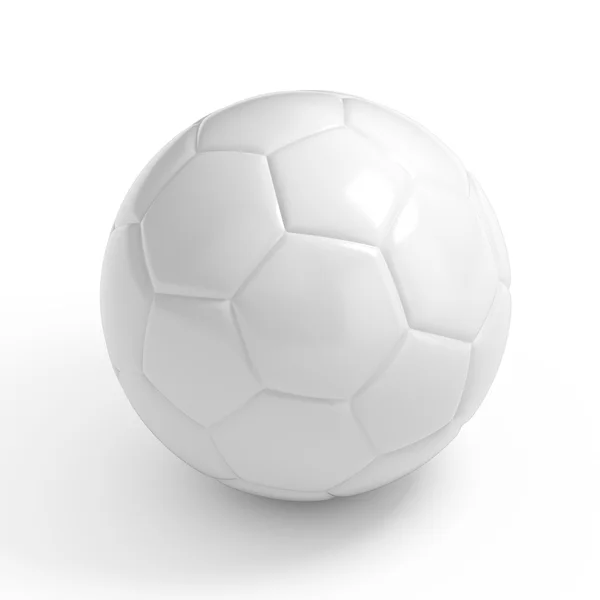 Bola de futebol isolada — Fotografia de Stock