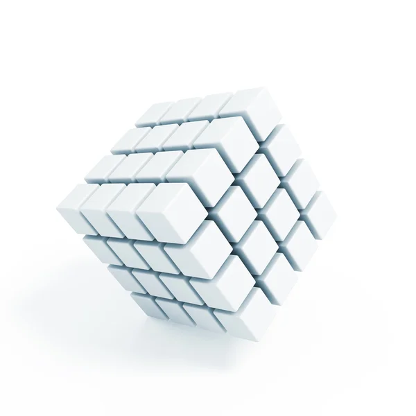 3D block cubes render on white Stock Photo by ©3dart 83895944