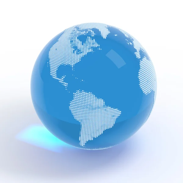 Planet Erde Globus — Stockfoto
