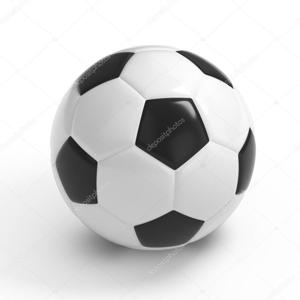Football - Soccer ball isolated