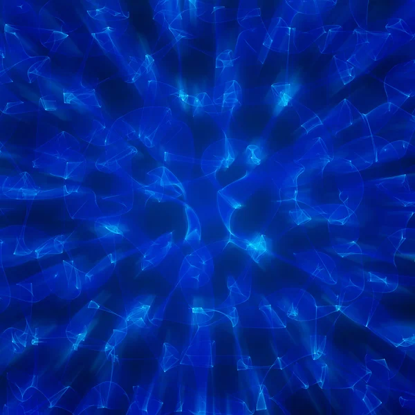 Abstrakt blå energi bakgrund — Stockfoto