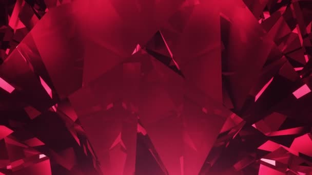 Boucle de fond en diamant rouge 