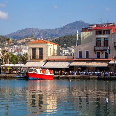 Eski Venedik Limanı Rethymno Girit Yunanistan Akdeniz