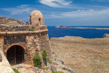 Venedik Gramvousa Adası Crete kalede