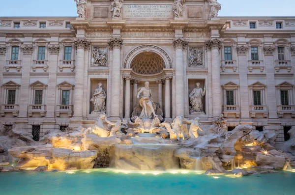 Fontanna Trevi w Rzymie Włochy — Zdjęcie stockowe
