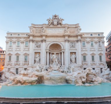 Trevi Fountain in Rome clipart