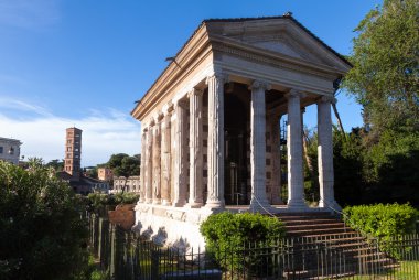 Forum Boarium Portunus Tapınağı Roma İtalya ile