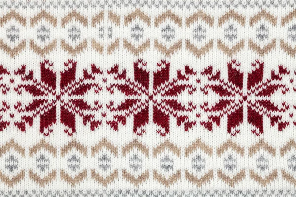 Breien (textiel) doek ornament — Stockfoto