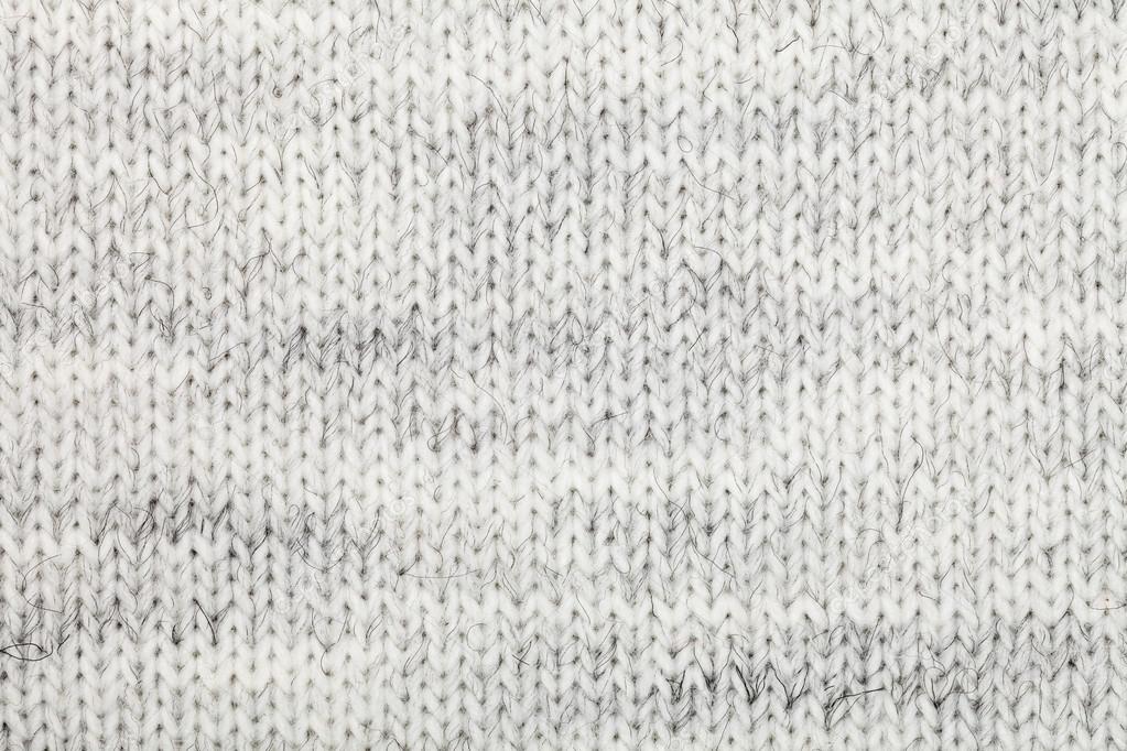 Grey knitted background