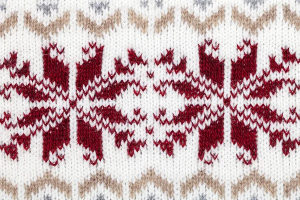 Breien (textiel) doek ornament — Stockfoto