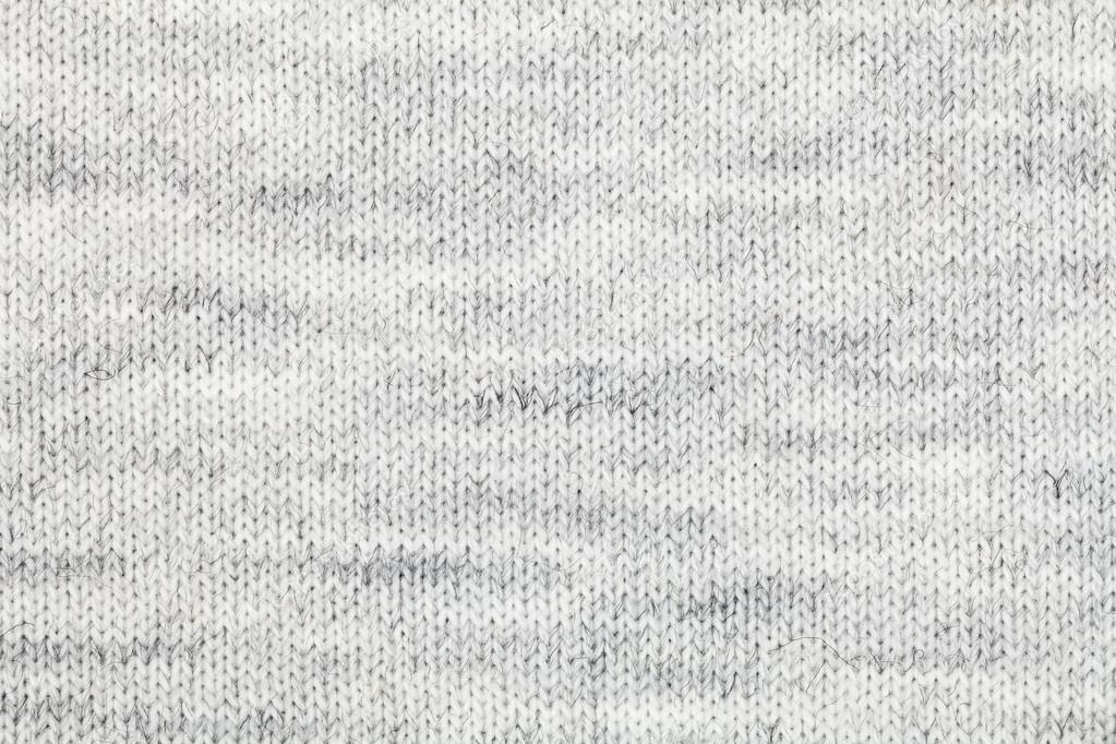 Knitted melange textile pattern