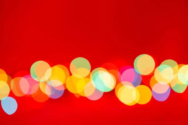 Verschwommenes Licht Xmas Hintergrund — Stockfoto