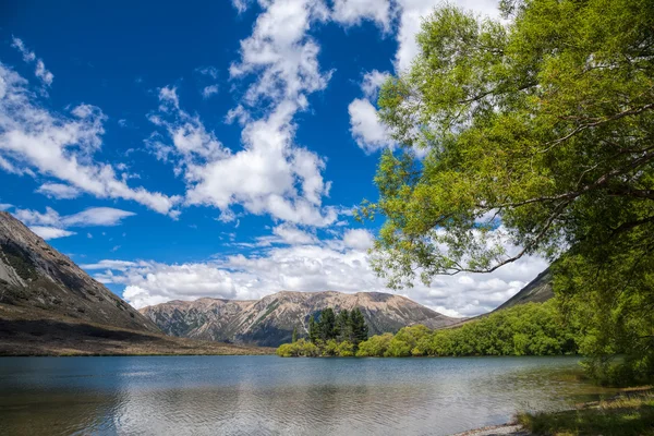 Lago Pearson en Nueva Zelanda — Foto de Stock