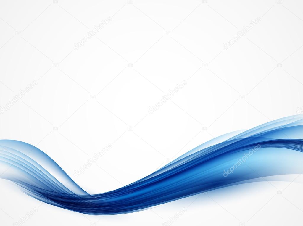 Abstract Colored Wave Background. Vector Illustration