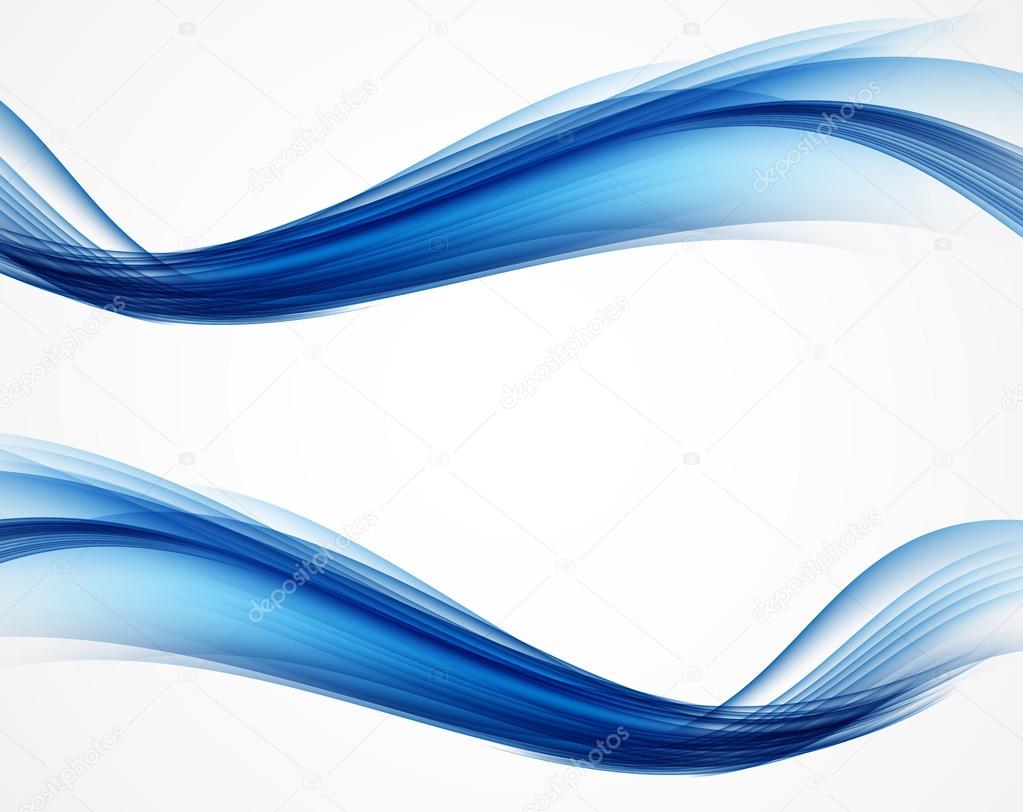 Abstract Colored Wave Background. Vector Illustration