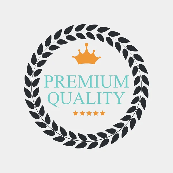 Ilustracja wektorowego znaku jakości Premium — Wektor stockowy