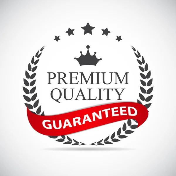 Premium Quality Label Vector Illustration — Stock Vector