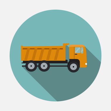 Ftat kamyon vektör çizim