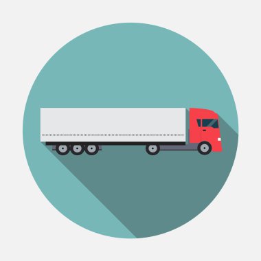 Ftat kamyon vektör çizim