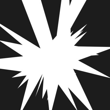 siyah-beyaz psychedelic sanat arka plan. vektör Hüseyin