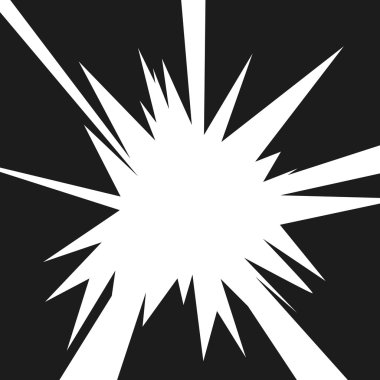 siyah-beyaz psychedelic sanat arka plan. vektör Hüseyin