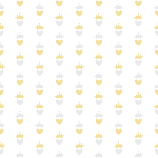 Princess Seamless Pattern Εικονογράφηση διάνυσμα φόντου — Διανυσματικό Αρχείο