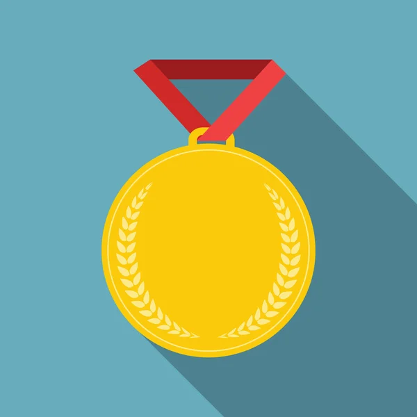 Art Flat Medal Icon Template per il Web. App icona medaglia. Icona della medaglia — Vettoriale Stock