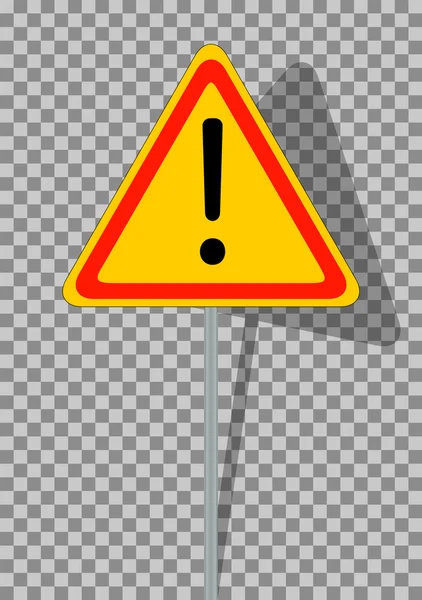 Road signs. Orange Badge guardrails on transparent background. V — Stock Vector