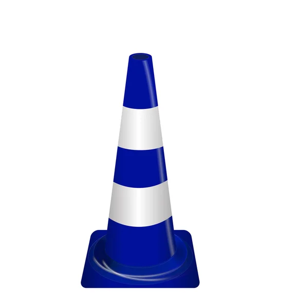 Verkeerstekens. Blauwe Badge borstweringen. Vectorillustratie. — Stockvector