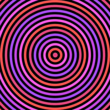 Hipnotik büyüleyici soyut Image.Vector illüstrasyon.