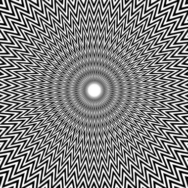 Hipnotik büyüleyici soyut Image.Vector illüstrasyon.