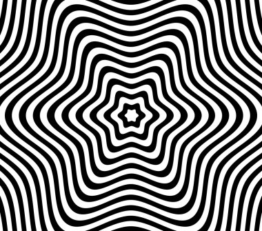 Hipnotik büyüleyici soyut Image.Vector illüstrasyon.