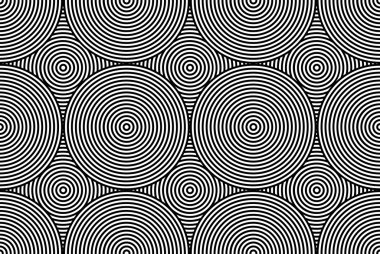 Hipnotik büyüleyici soyut Image.Vector illüstrasyon.