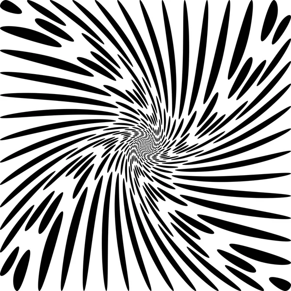 Hypnotic Fascinating Abstract Image.Vector Illustration. — Stock Vector