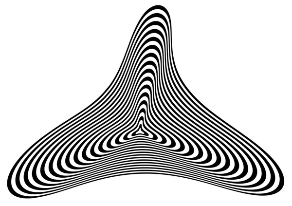 Hipnotikus lenyűgöző absztrakt Image.Vector illusztráció. — Stock Vector