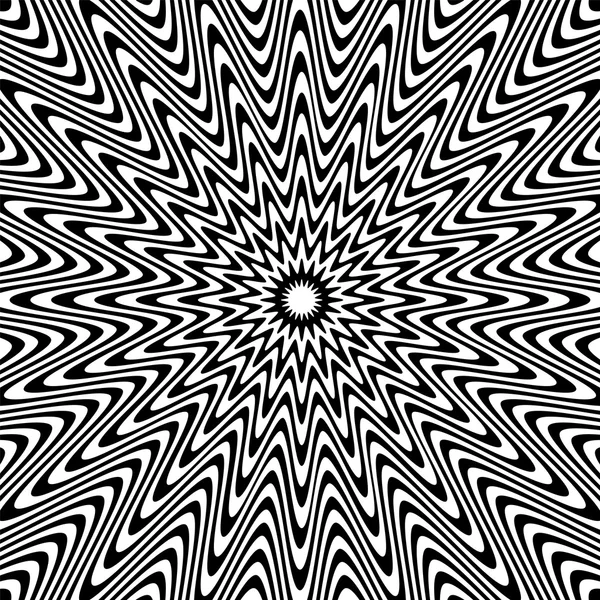 Hypnotiska fascinerande abstrakt Image.Vector Illustration. — Stock vektor