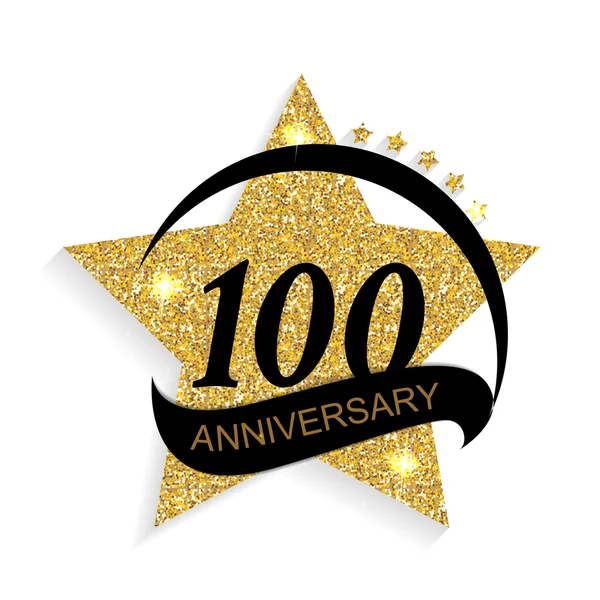 模板 Logo 100 周年矢量图 — 图库矢量图片