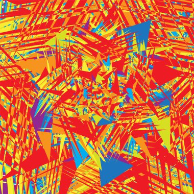 renkli psychedelic sanat arka plan. vektör illustratio