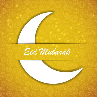 ayın arka plan için Müslüman topluluk festival vektör illustratio