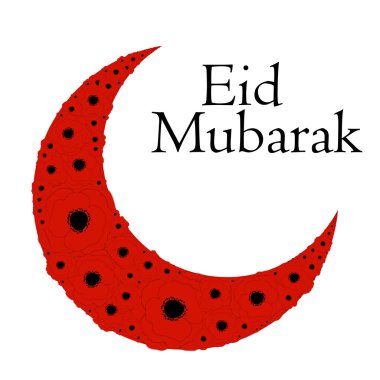 Müslüman topluluk festival vektör çizim arka planı