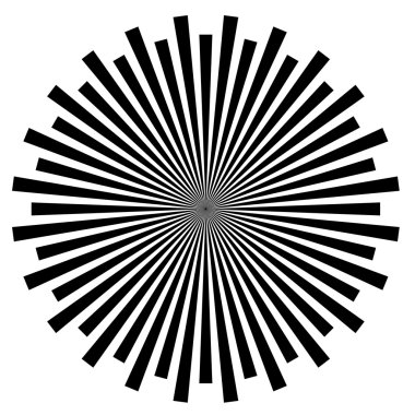 siyah-beyaz psychedelic sanat arka plan. vektör Hüseyin