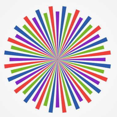 renkli psychedelic sanat arka plan. vektör illustratio