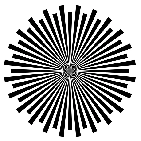 Μαύρο και άσπρο αφηρημένης τέχνης ψυχεδελικό φόντο. διάνυσμα illu — Διανυσματικό Αρχείο