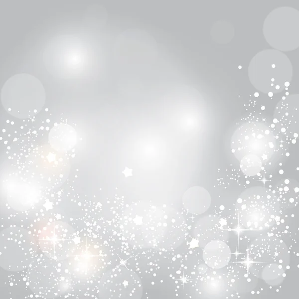 Christmas Glossy Star Background Vector Illustration — Stock Vector