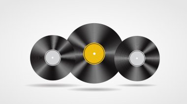 Senin de için soyut müzik arka plan vektör çizim seti